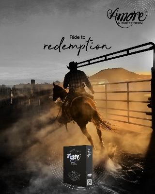 Picture of Amore Gold & Black Condoms, 2's Combo Pack ( 1 pack amore gold & 1 pack amore black)