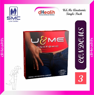 Picture of U & ME Anatomic Condoms Single Pack (3x1=3)