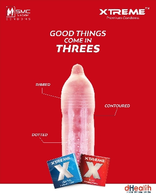 Picture of XTREME 3 in 1 Premium Condoms 2,s Combo Pack (3x2=6)