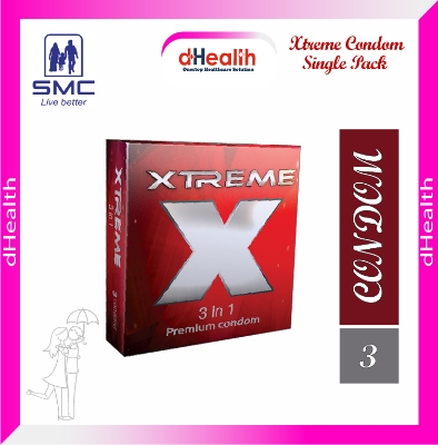 Picture of XTREME 3 in 1 Premium Condoms Single Pack (3x1=3)