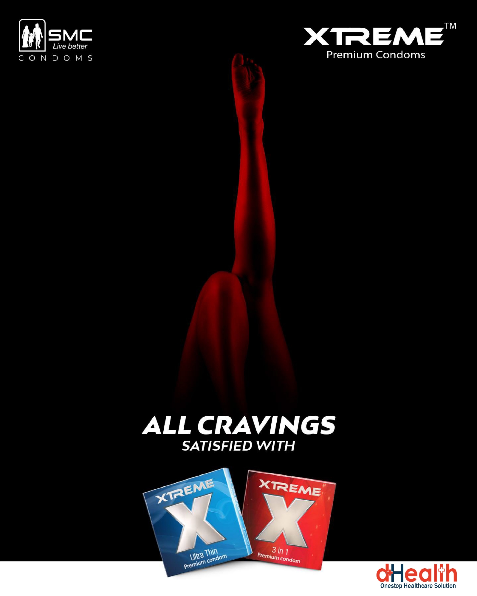 Picture of XTREME 3 in 1 Premium Condoms Single Pack (3x1=3)