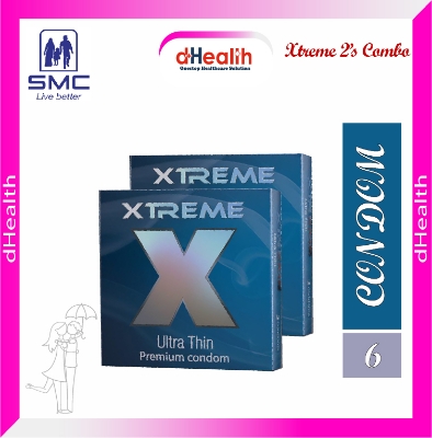 Picture of XTREME Ultra Thin Premium Condoms 2,s Combo Pack (3x2=6)