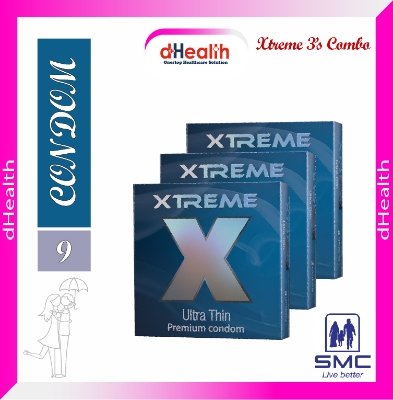 Picture of XTREME Ultra Thin Premium Condoms 3,s Combo Pack (3x3=9)