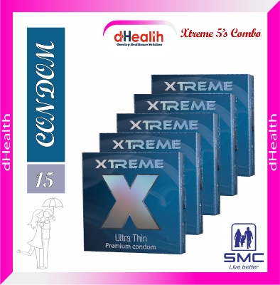 Picture of XTREME Ultra Thin Premium Condoms 5,s Combo Pack (3x5=15)