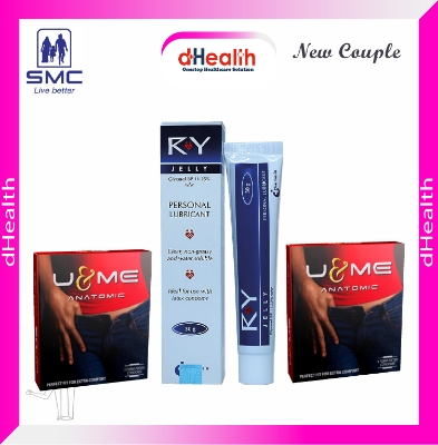 Picture of RY Jelly 30gm 1 Pc & U & ME Anatomic Condom 2 Pack (6pcs)