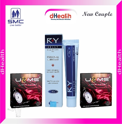Picture of RY Jelly 30gm 1 Pc & U & ME Long Love Condom 2 Pack (6pcs)