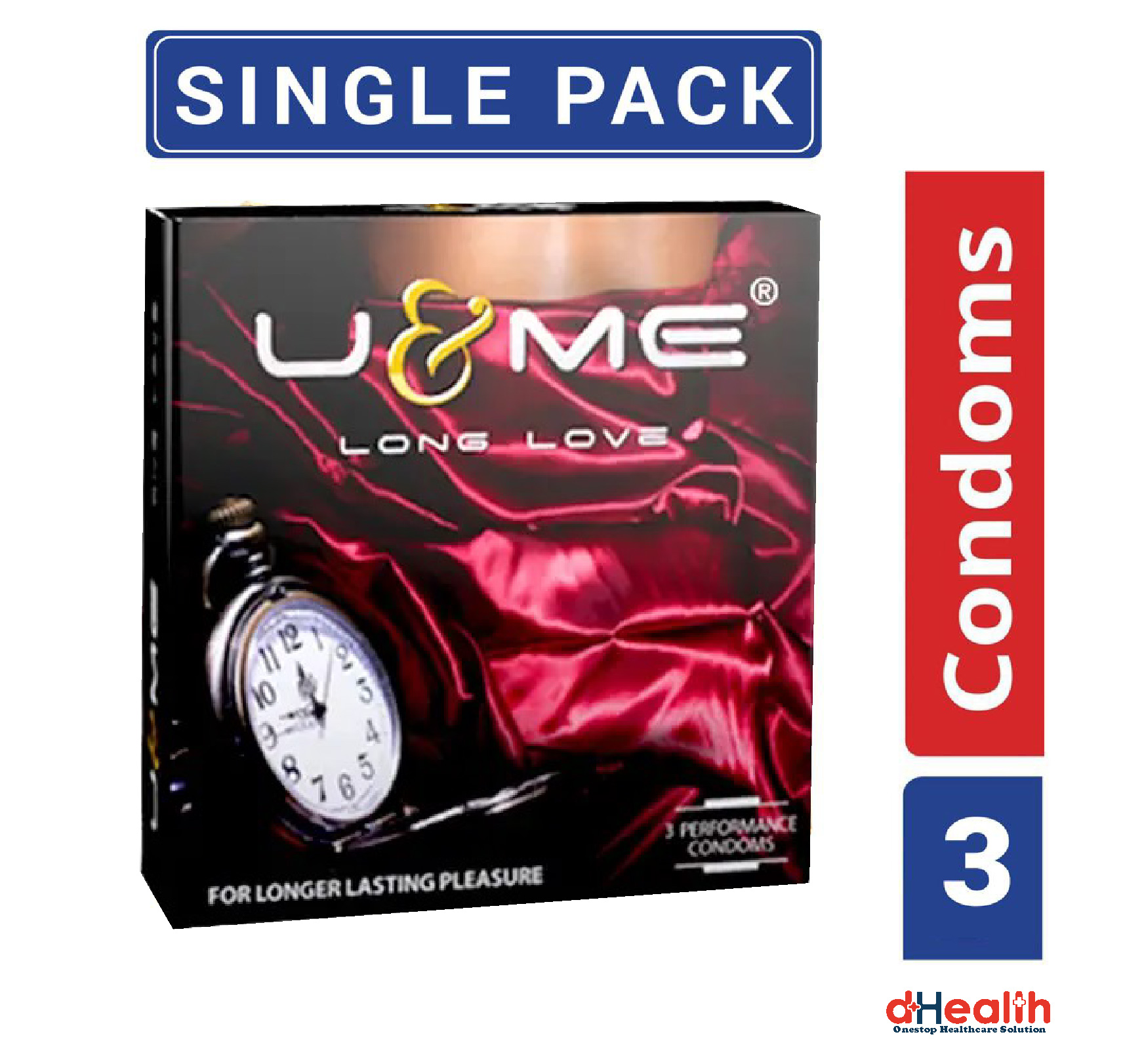 Picture of RY Jelly 30gm 1 Pc & U & ME Long Love Condom 2 Pack (6pcs)