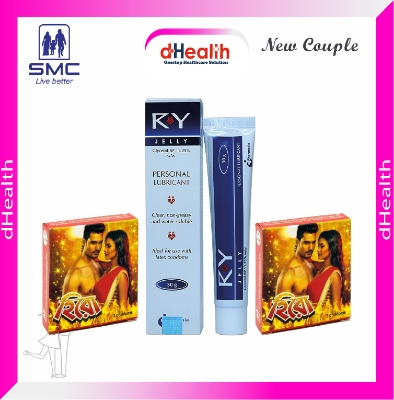 Picture of RY Jelly 30gm 1 Pc & Hero Condom 2 Pack (6pcs)