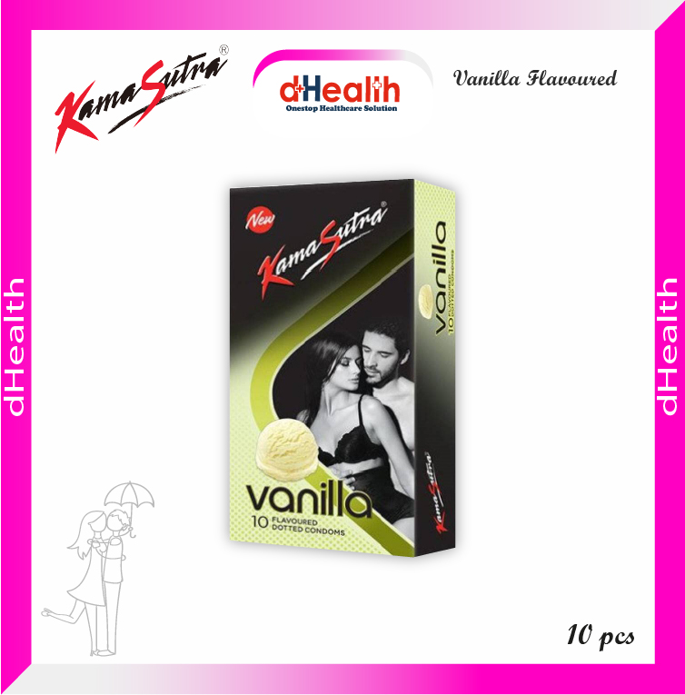 Picture of Kamasutra Vanilla Flavor Condom Combo Pack (10x1)=10pcs