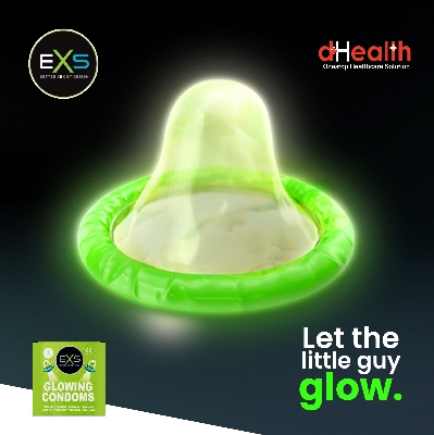 Picture of EXS Glow Condom Buy 6 get 1 Ry Jelly 10g (Personal Lubricant) Free