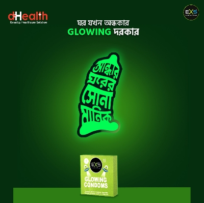 Picture of EXS Glow Condom Buy 6 get 1 Ry Jelly 10g (Personal Lubricant) Free