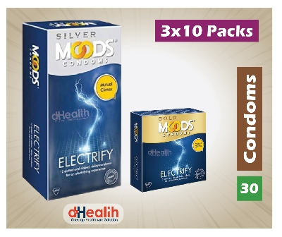 Picture of Moods Electrify Condom Full Box (10 pack / 30pcs)