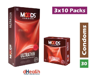 Picture of Moods Ultrathin Condom Full Box ( 10 pack of 3's / 30pcs)