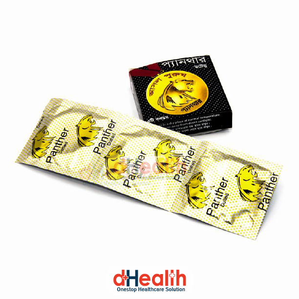 Picture of Panther Dotted Condoms 5,s Combo Pack (3x5)=15pcs