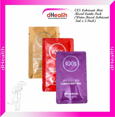 Picture of EXS Lubricant Mini Mixed Combo Pack (Water Based Lubricant 5ml x 3 Pack)