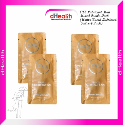 Picture of EXS Lubricant Mini Combo Pack (Water Based Lubricant 5ml x 4 Pack)