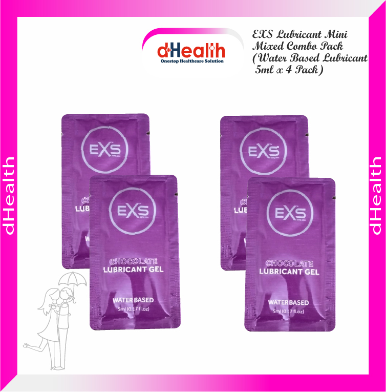 Picture of EXS Lubricant Mini Combo Pack (Water Based Lubricant 5ml x 4 Pack)
