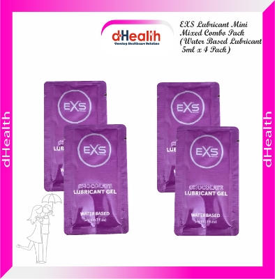 Picture of EXS Lubricant Mini Combo Pack (Water Based Lubricant 5ml x 4 Pack)