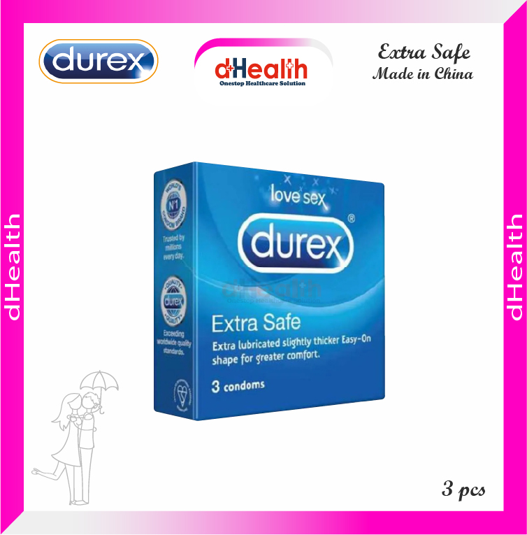 Picture of Durex Extra Safe Condom Single Pack (3x1)=3pcs