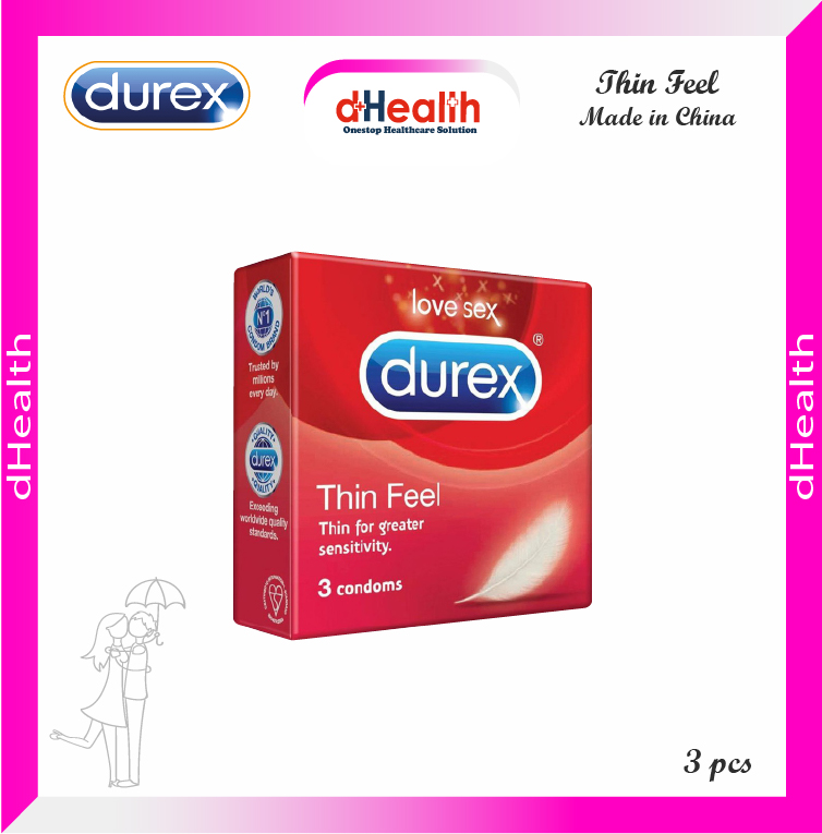 Picture of Durex Thin Feel Condom Single Pack (3x1)=3pcs