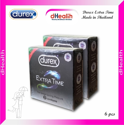Picture of Durex Extra Time Condom 2,s Combo Pack (3x2)=6pcs