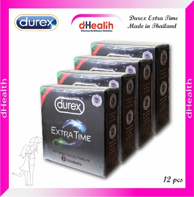 Picture of Durex Extra Time Condom 4,s Combo Pack (3x4)=12pcs