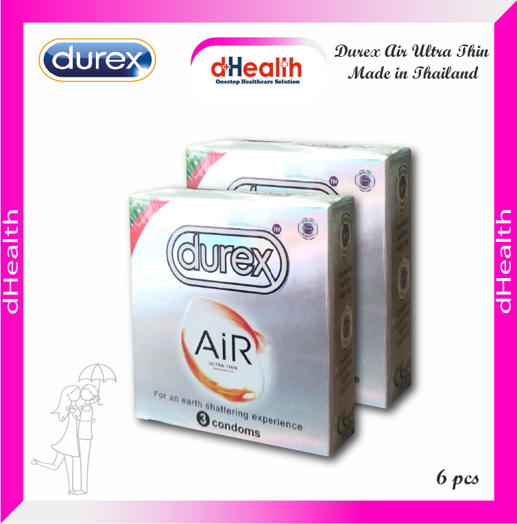 Picture of Durex Air Ultra Thin Condom 2,s Combo Pack (3x2)=6pcs