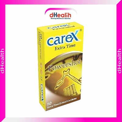 Picture of Carex Extra Time Powershot Condom 10pcs Single Pack