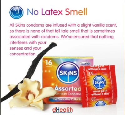 Picture of SKINS Assorted Premium Condoms Full Box (4x6)=24 Pcs (UK)