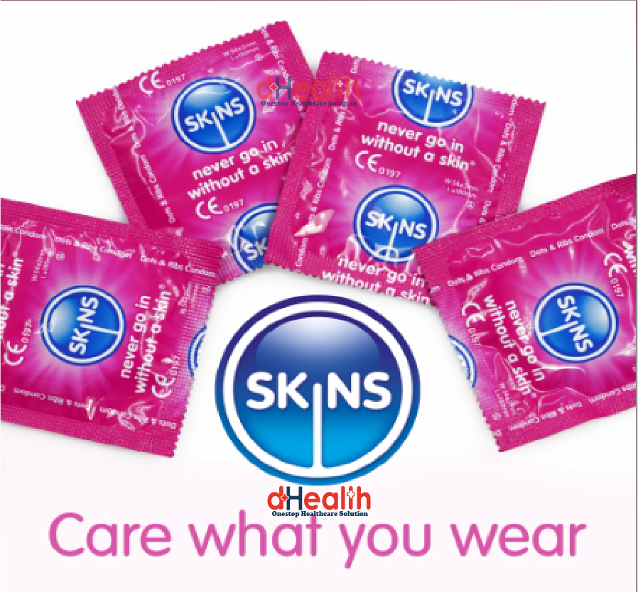 Picture of SKINS Assorted Premium Condoms Single Pack (4x1)=4Pcs (UK)
