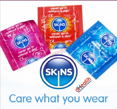 Picture of SKINS Ultra Thin Premium, SKINS Bubblegum Premium, SKINS Dots & Ribs Premium, SKINS Flavored Premium, SKINS Assorted Premium Condom Combo Pack (4x5)=20 Pcs (UK)