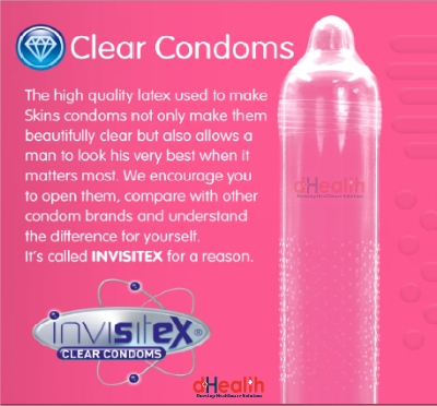 Picture of SKINS Assorted Premium & SKINS Dots & Ribs Premium Condoms 2,s Combo Pack (4x2)=8 Pcs (UK)