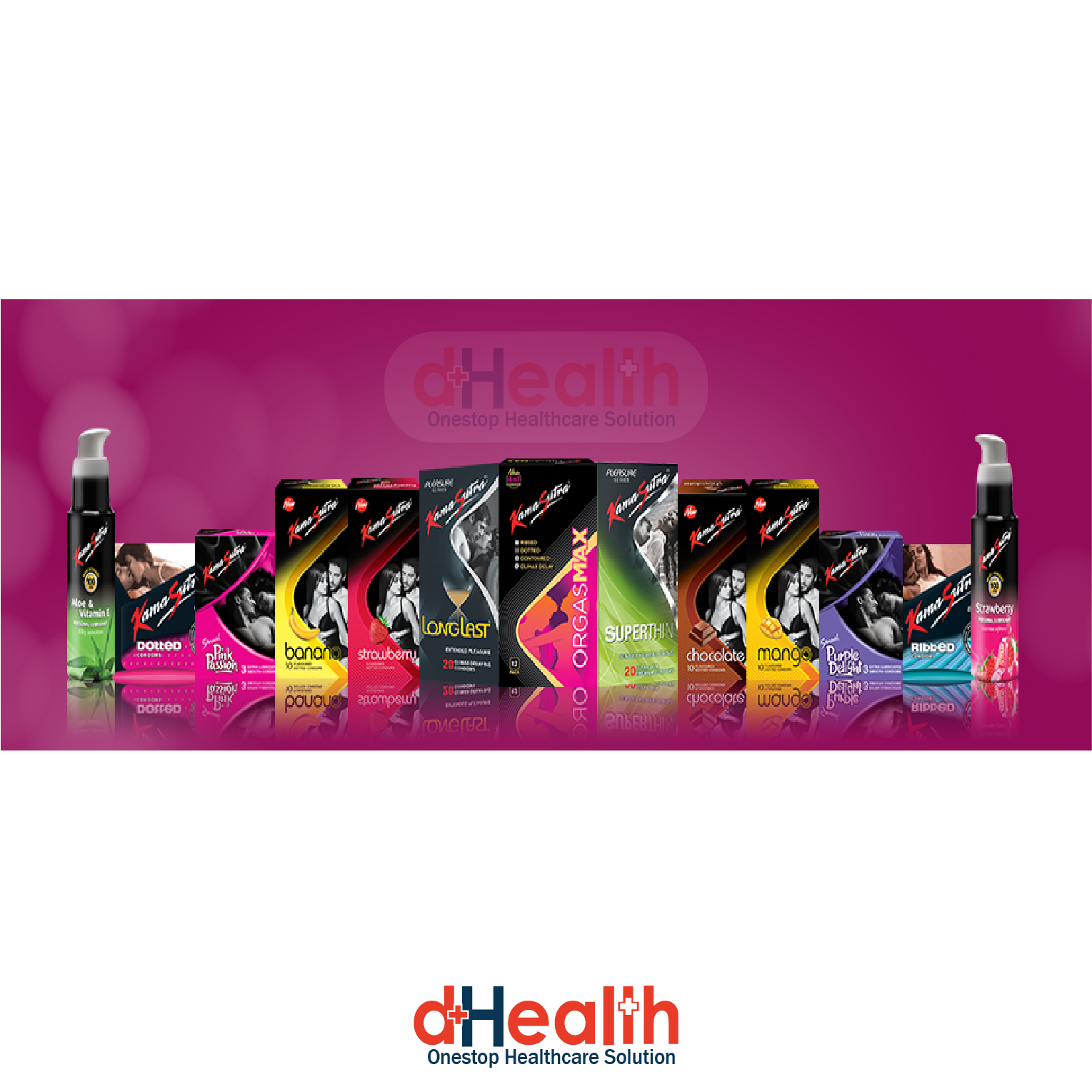 Picture of Kamasutra Longlast Extended Pleasure (Climax Condoms) 12x1=12pcs Pack