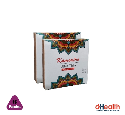 Picture of Kohinoor Ultra Thin Strawberry Flavor Condom 4,s Combo Pack (3x4)=12 Pcs