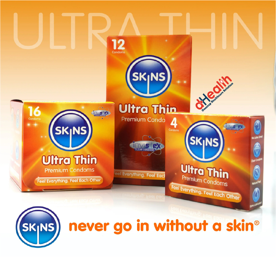 Picture of Manforce Stay Long Gel 8gm (Made In India) & SKINS Ultra Thin Premium Condom (Made In UK) Single Pack Combo