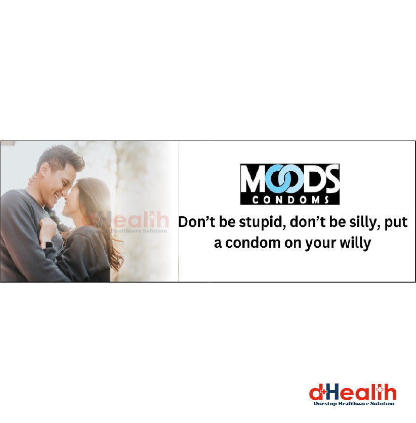 Picture of MOODS 1500 Dots Condom, 4's Combo pack -12 pcs (Made in India)