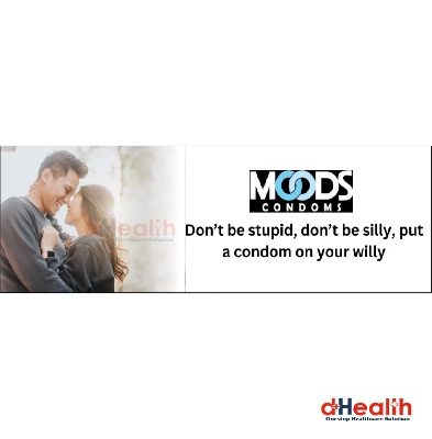 Picture of MOODS 1500 Dots Condom, 4's Combo pack -12 pcs (Made in India)