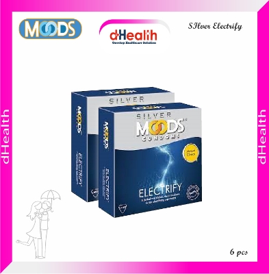 Picture of MOODS Electrify Condoms 2's Combo pack (2x3)= 6 pcs (Made in India)