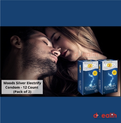 Picture of MOODS Electrify Condoms 2's Combo pack (2x3)= 6 pcs (Made in India)