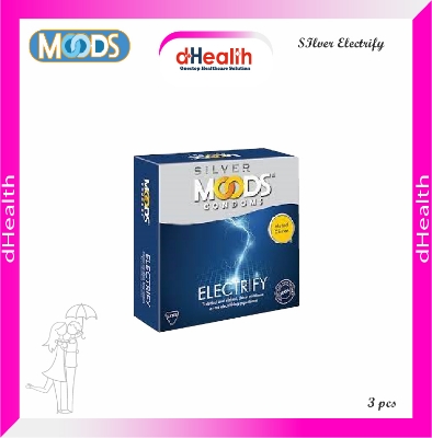 Picture of Moods Electrify Condoms Single Pack - 3pcs (Made in India)