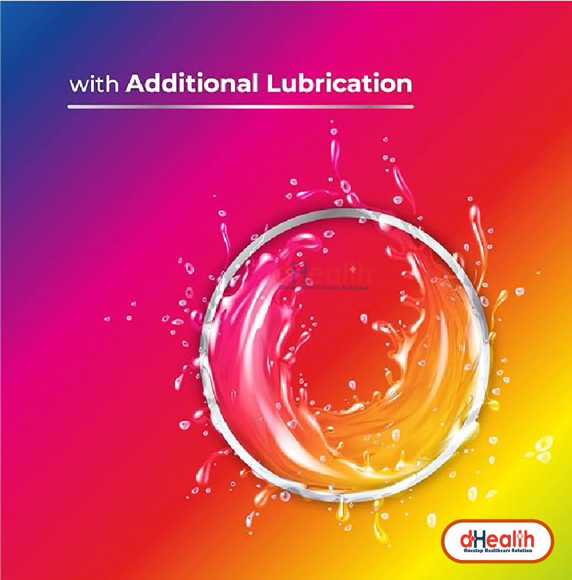 Picture of Skore Shades Assorted Colours & 1500 Dots Plus with Additional Lubrication Condoms Single Pack 1x10= 10pcs