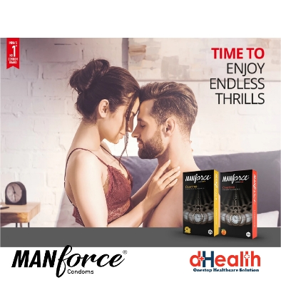 Picture of Manforce Condom for Men 10pcs Pack - Manforce 1500 Dots Litchi/ Game/ Black Grape/ Cocktail Hazenlut/ Cocktail Strawberry/ Sunny/ Strawberry/ Chocolate/ Orange/ Pineapple Flavor Condom (Made in India) Select Variants & Order