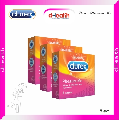 Picture of Durex Pleasure Me Condom Combo Pack 3 Packs - 3x3=9pcs