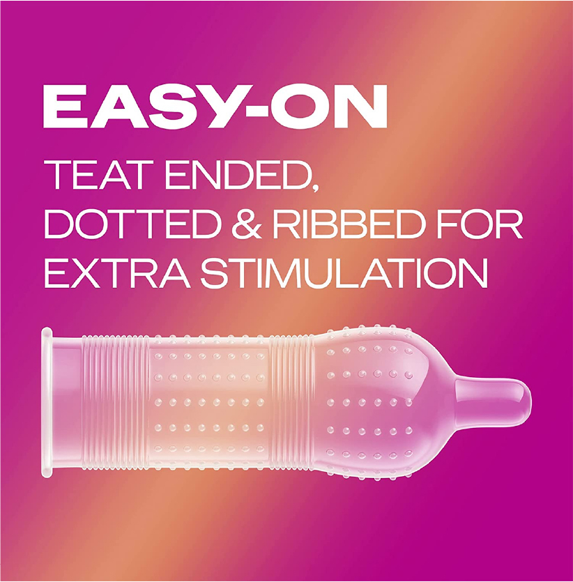 Picture of Durex Pleasure Me Condom Combo Pack 3 Packs - 3x3=9pcs