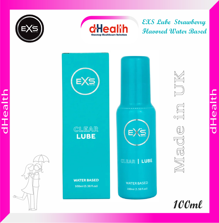Picture of EXS Lubricant Clear Flavored Water Based Lubricant 100ml