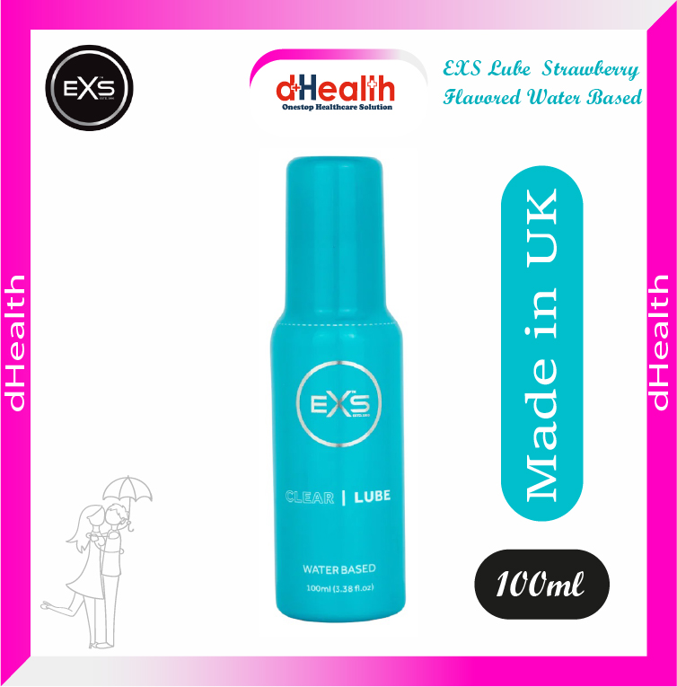 Picture of EXS Lubricant Clear Flavored Water Based Lubricant 100ml
