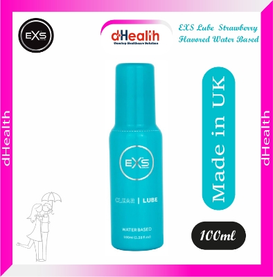 Picture of EXS Lubricant Clear Flavored Water Based Lubricant 100ml