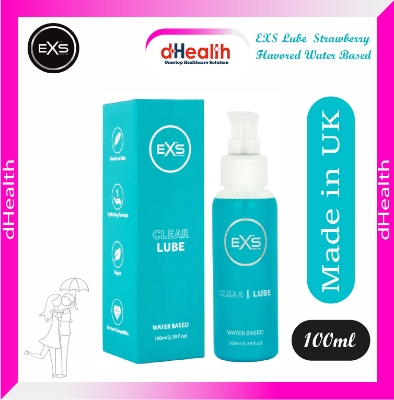 Picture of EXS Lubricant Clear Flavored Water Based Lubricant 100ml