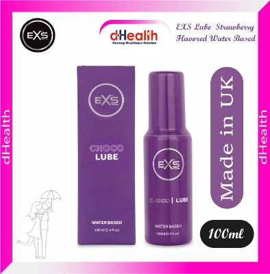 Picture of EXS Lubricant Choco & Strawberry Flavored Water Based Lubricant 100ml 2's Combo Pack