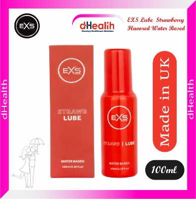 Picture of EXS Lubricant Choco & Strawberry Flavored Water Based Lubricant 100ml 2's Combo Pack